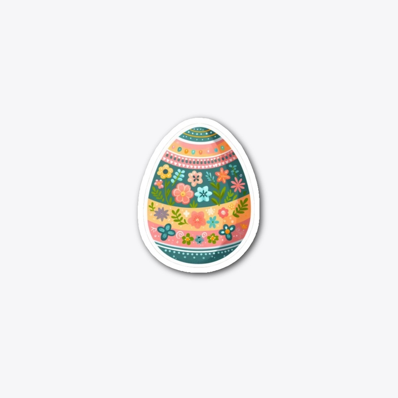 Easter Egg Sticker