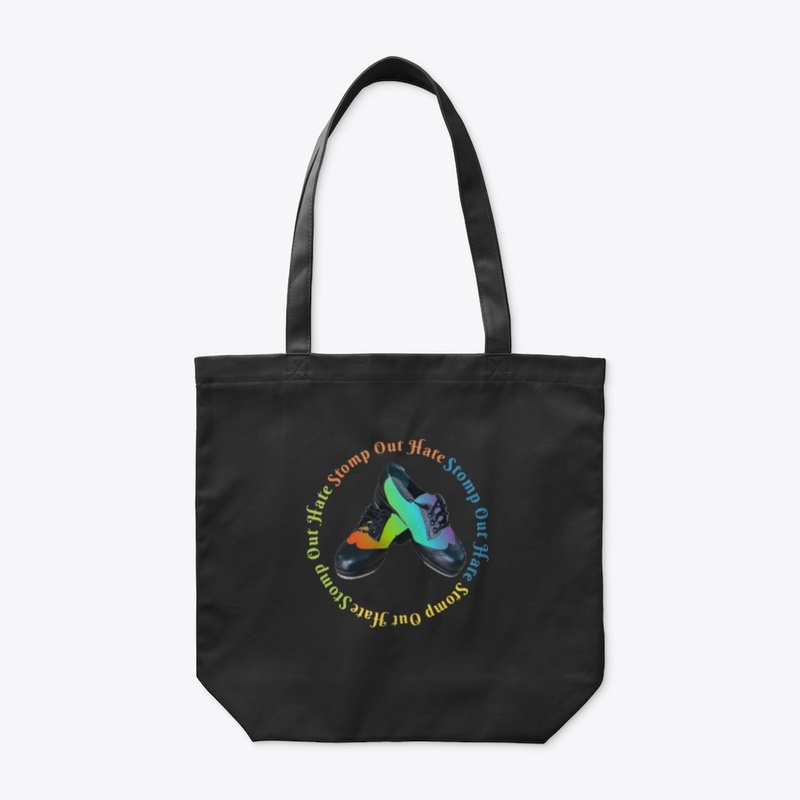 Stomp Out Hate Rainbow Tap Shoes
