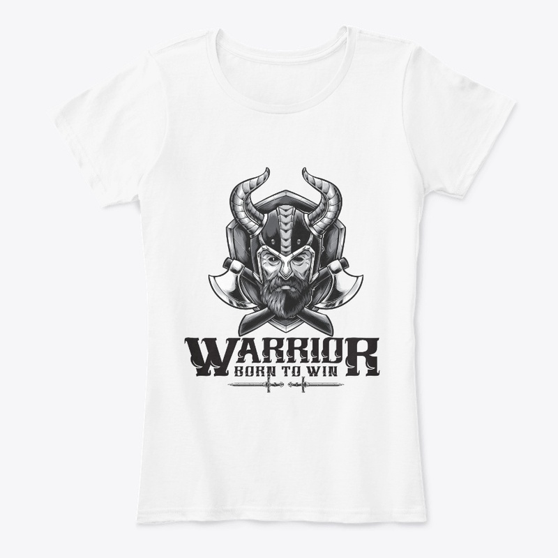 WARRIOR BORN TO WIN DESIGN