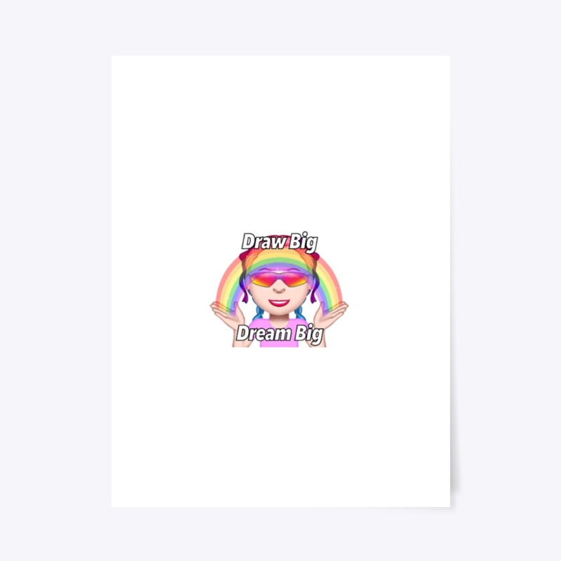 DrawBigDreamBigUnicornEmojiMeRainbow