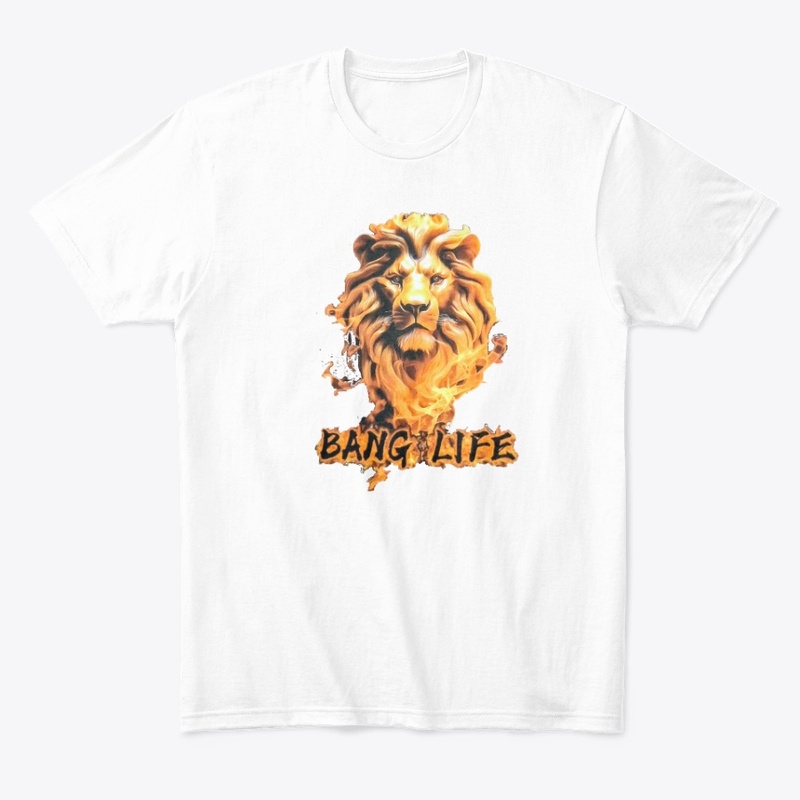 BANG LIFE APPAREL FIRE LION HEAD 