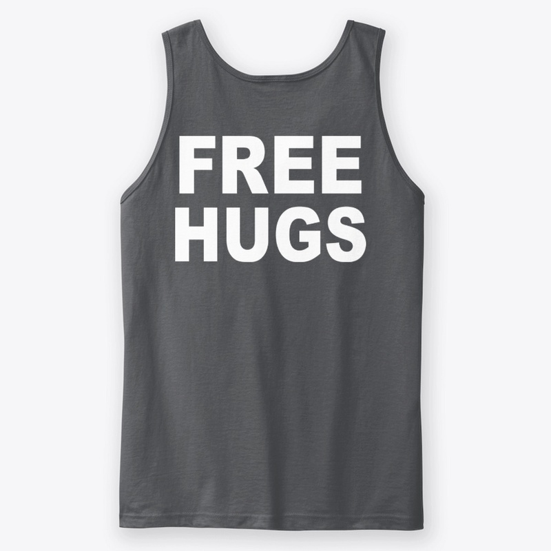 Free Hugs in White Ink