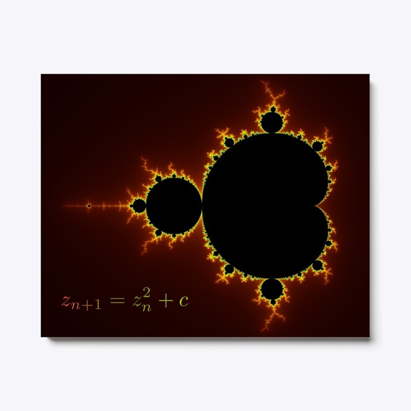 Mandelbrot Fractal Red Color Coding