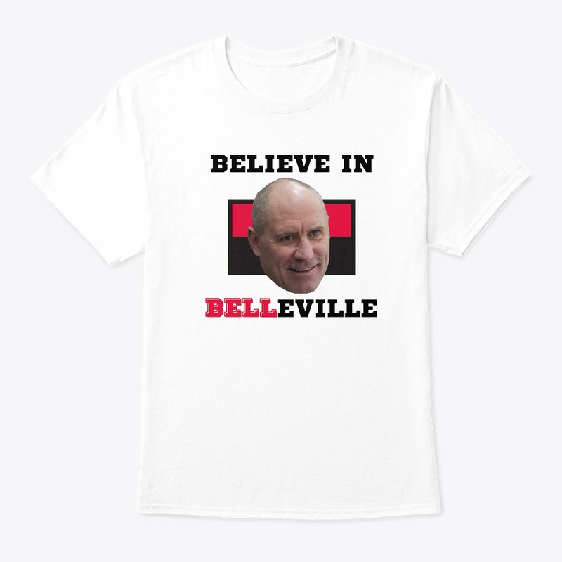 Believe in BELLville white