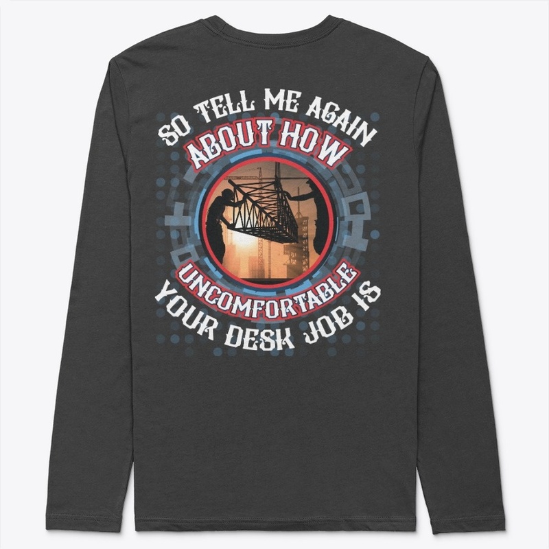 Not a desk Job - Laborer Hoodie