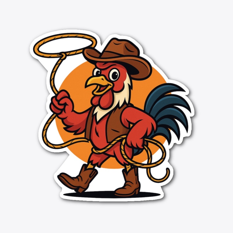 Mascot Humor-Lariat Joe
