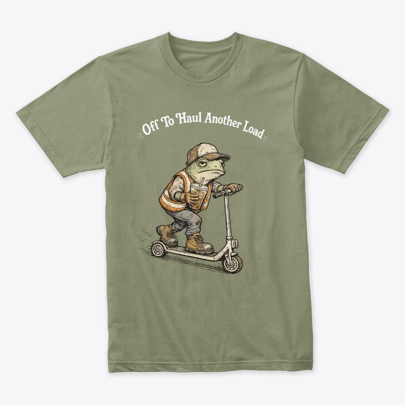 Off To Haul Another Load Funny Tee