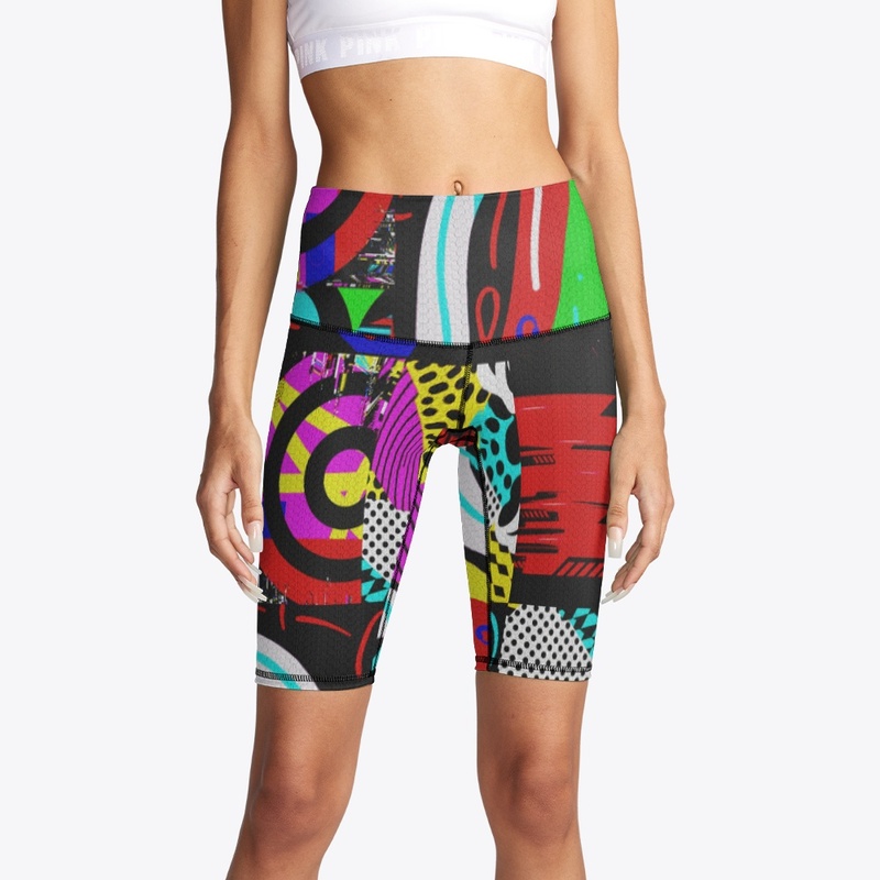 Multicolor Geometric Abstract Pattern 