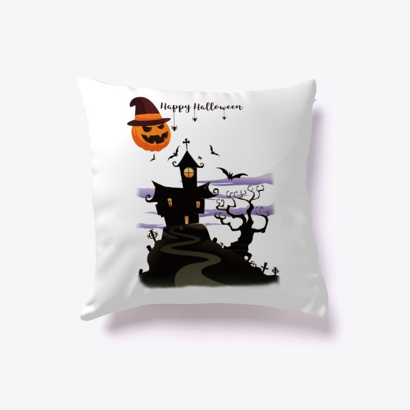 halloween scary pumpkin head