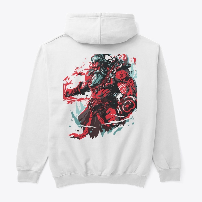 Fresh worrior graphic hoodie 