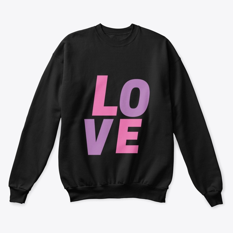 The T-shirt design of love