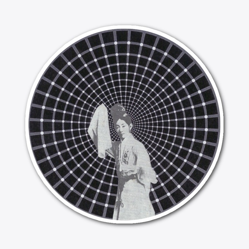 Handmade collage "Hypno"