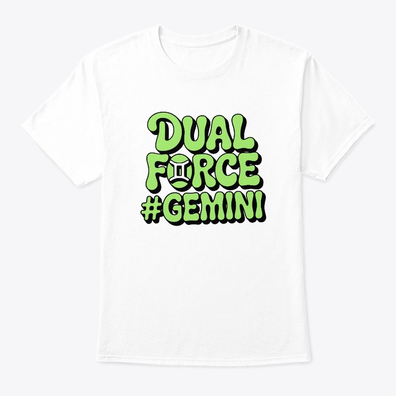 "Gemini Lime Green Dual Tee ♊