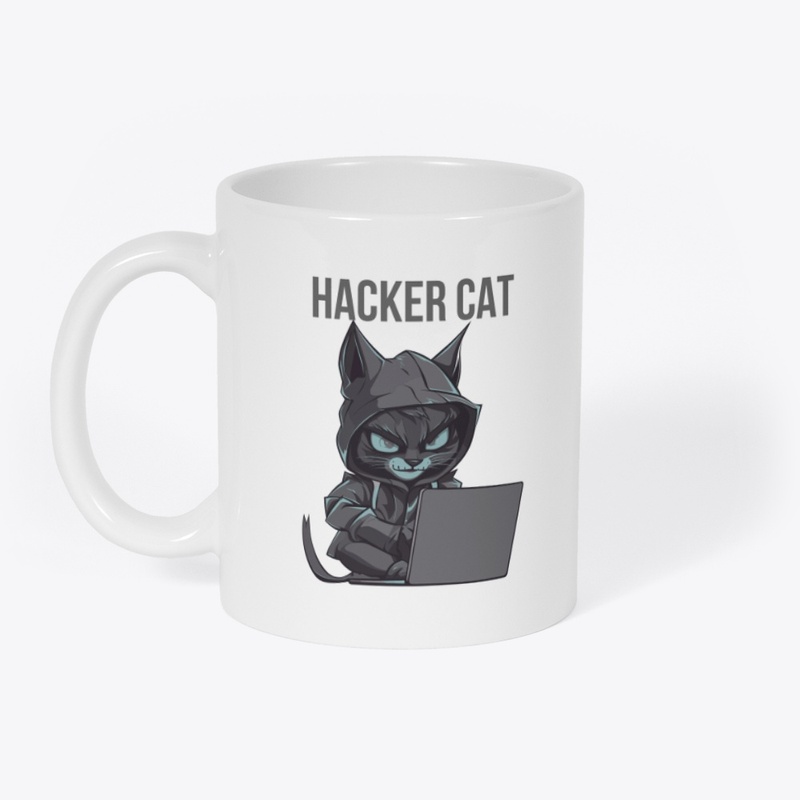 Hacker Cat Men's Stylish Hoodie US$29.99