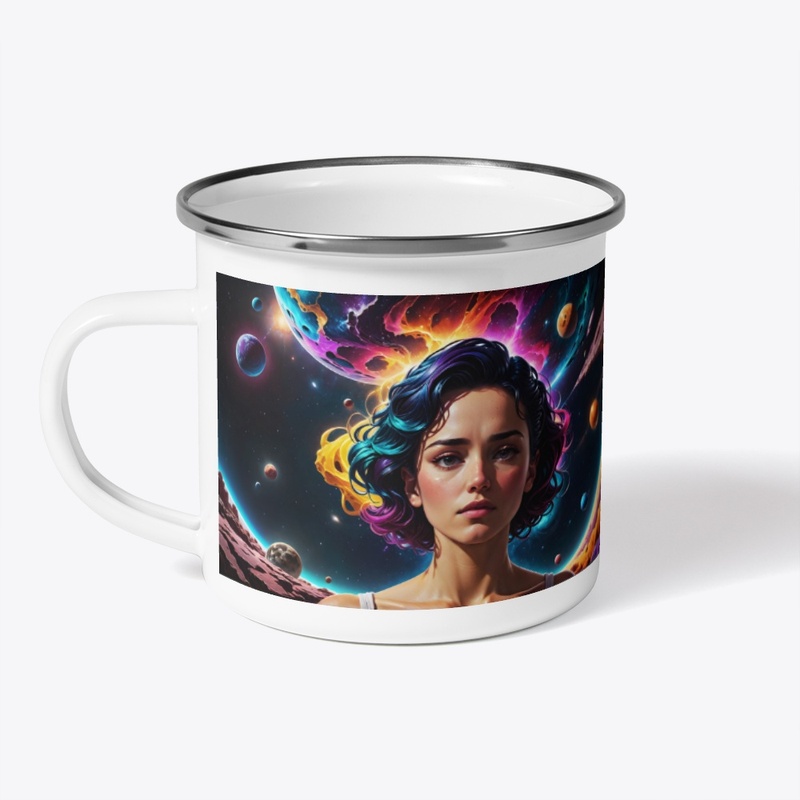 Cosmic Portrait Digital Art - PG13