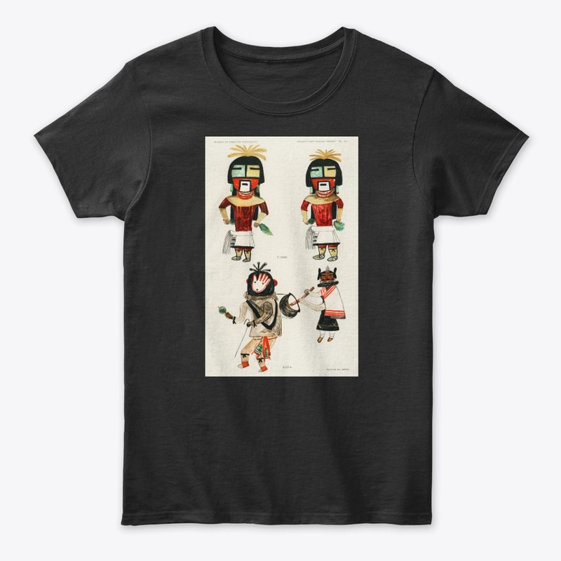Hopi Katcinas (1895) Women's Tee