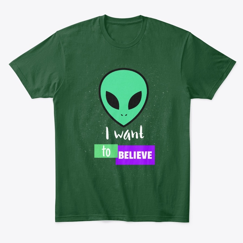 I want to believe in Aliens