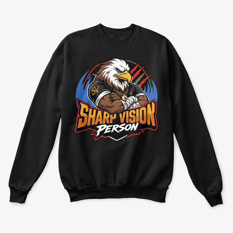Sharp Vision Eagle Athlete Mascot