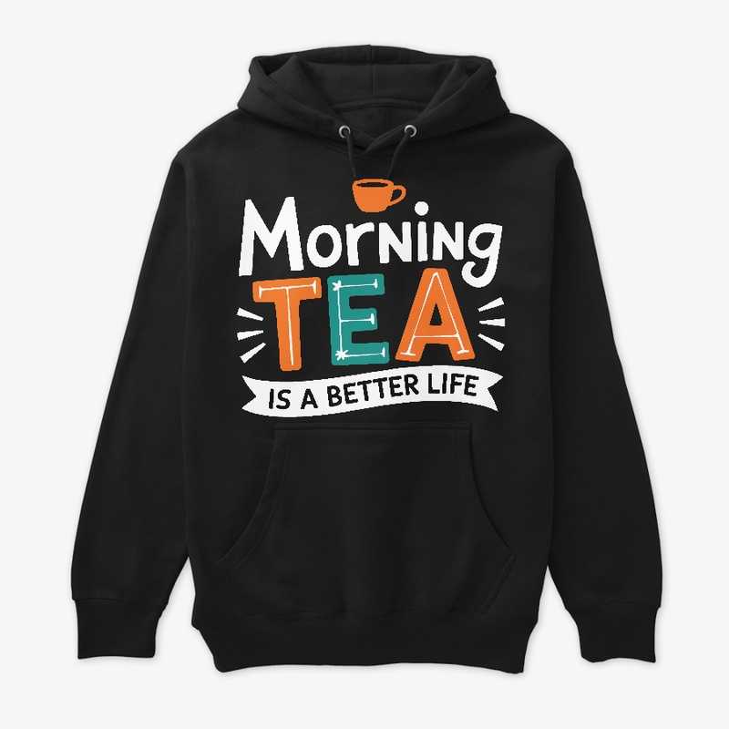 Graphics design "Morning tea" tshirt