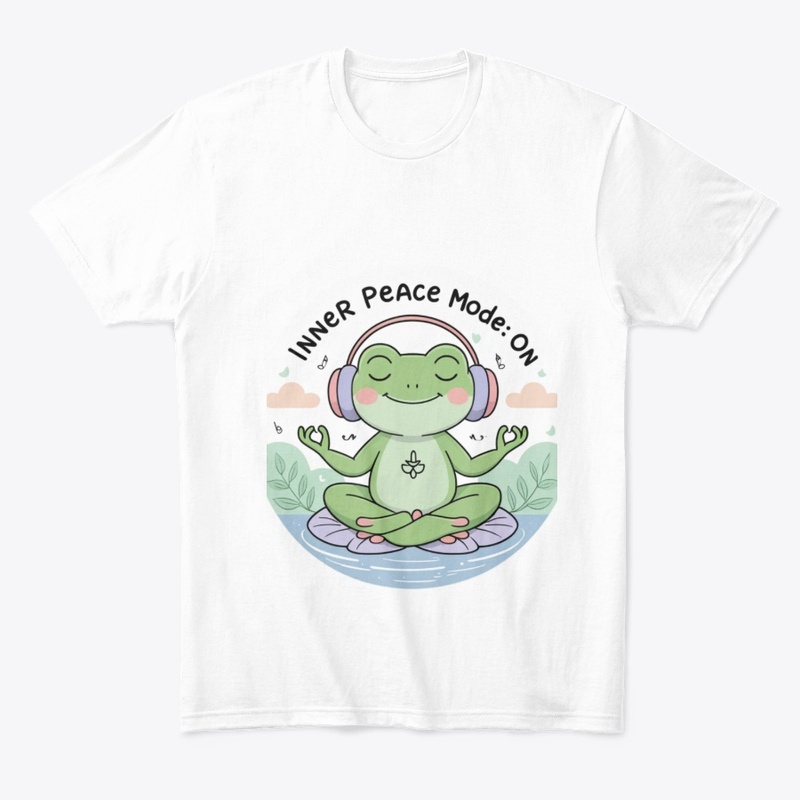 Inner Peace Mode Frog Tee