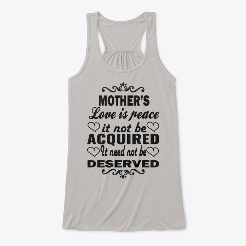 Mother's Love Is Peace-T-Shirt