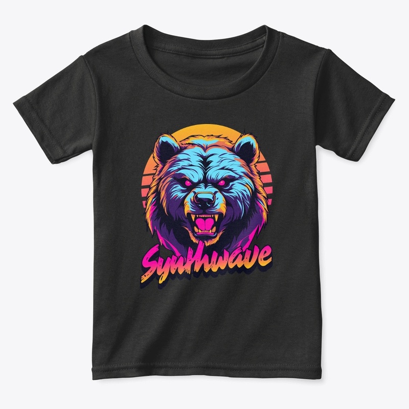 Synthwave Bear