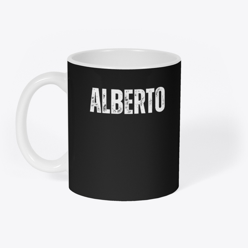 Personalized Name "Alberto" Vintage 