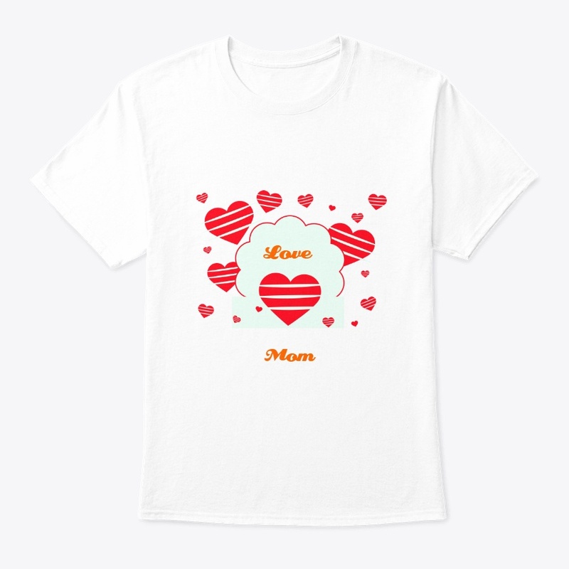 Heart Design with Love Mom