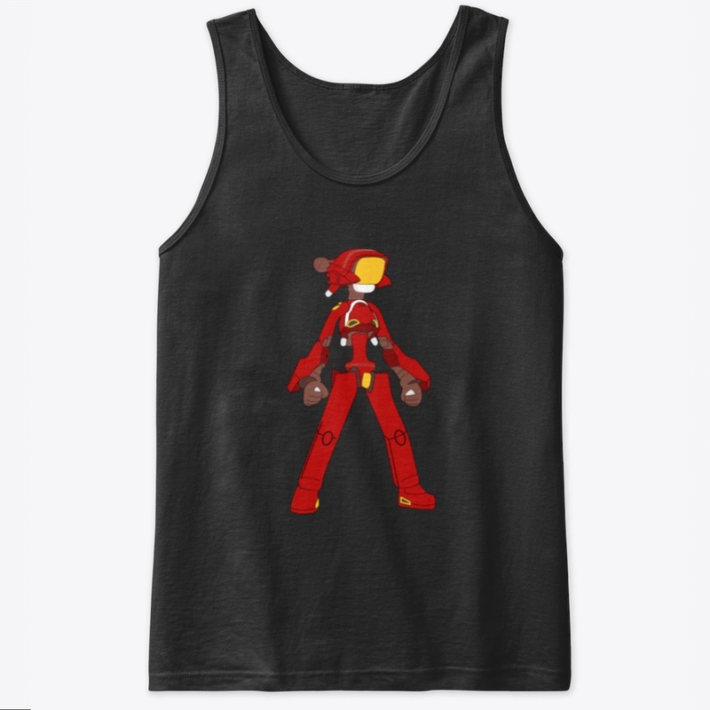 FLCL Canti Red Robot