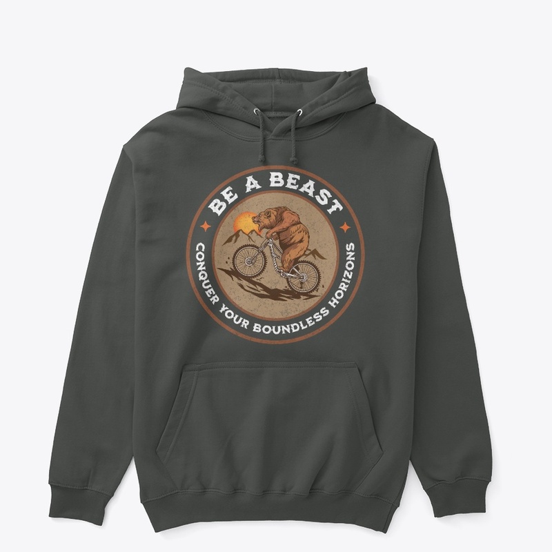 Be A Beast Mountain Biking Bear