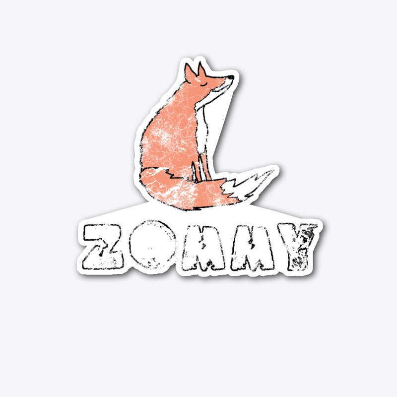 Zommy hot foxy mommy graphic fox design