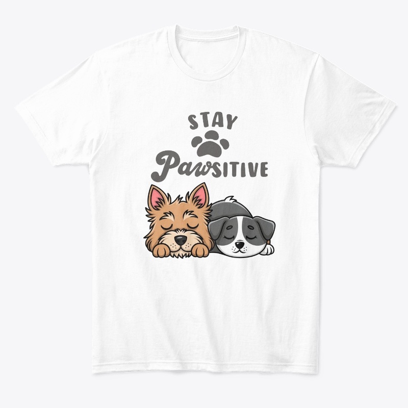 Stay Pawsitive Art Of Dog & Cat