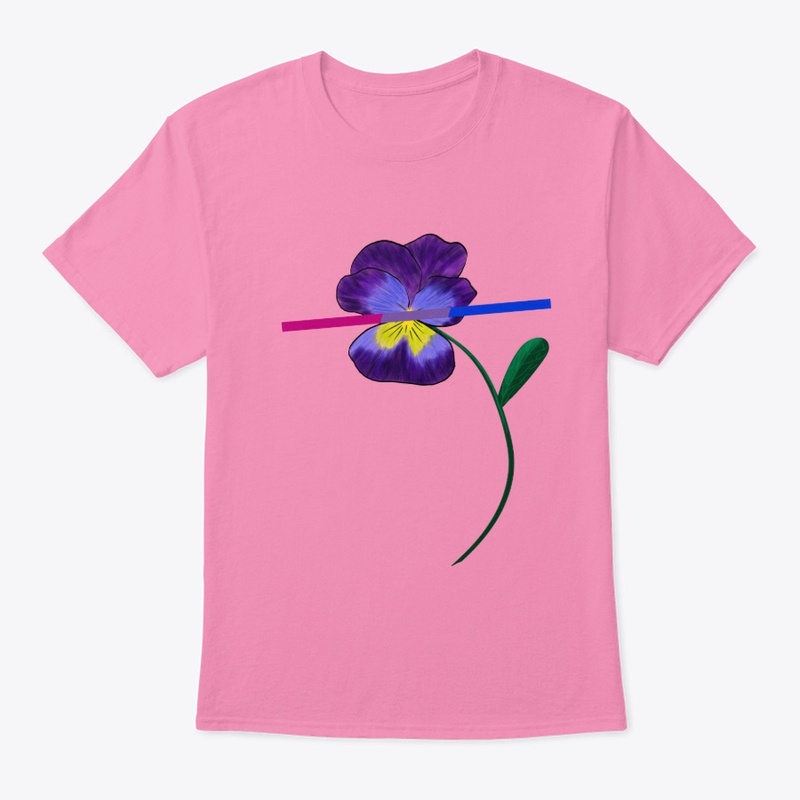 Bi Pride Flag Pansy