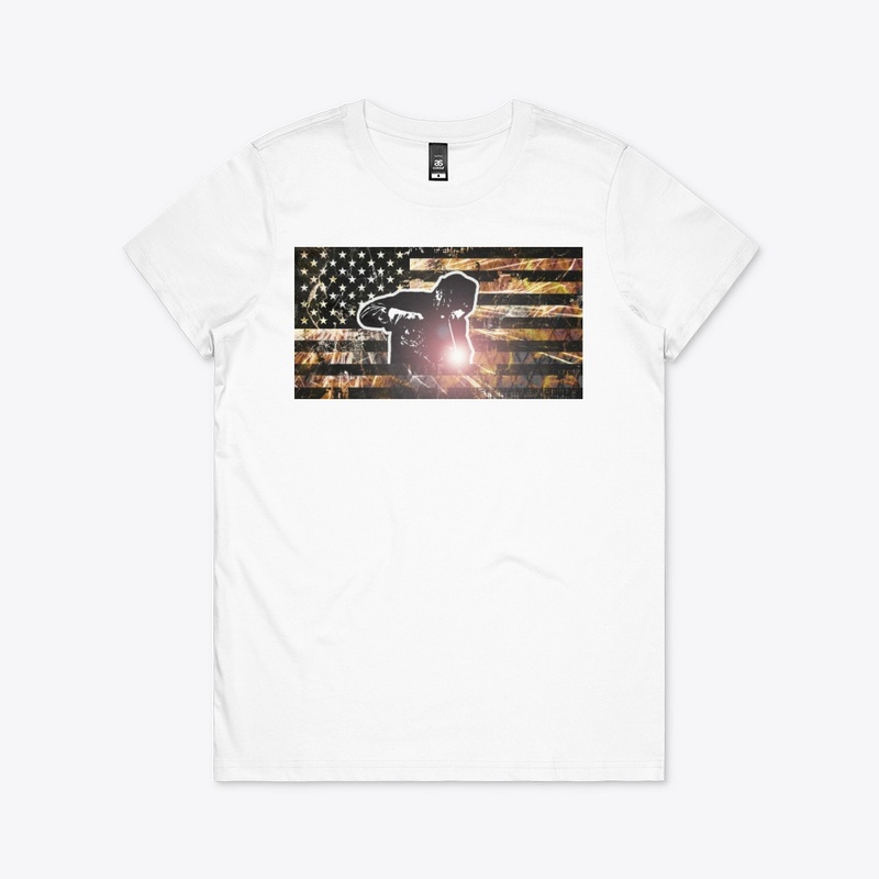 Welding Flag Sparks and Flames