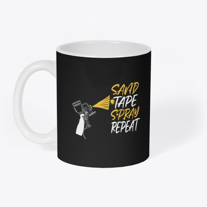 Sand Tape Spray Repeat Painter Design