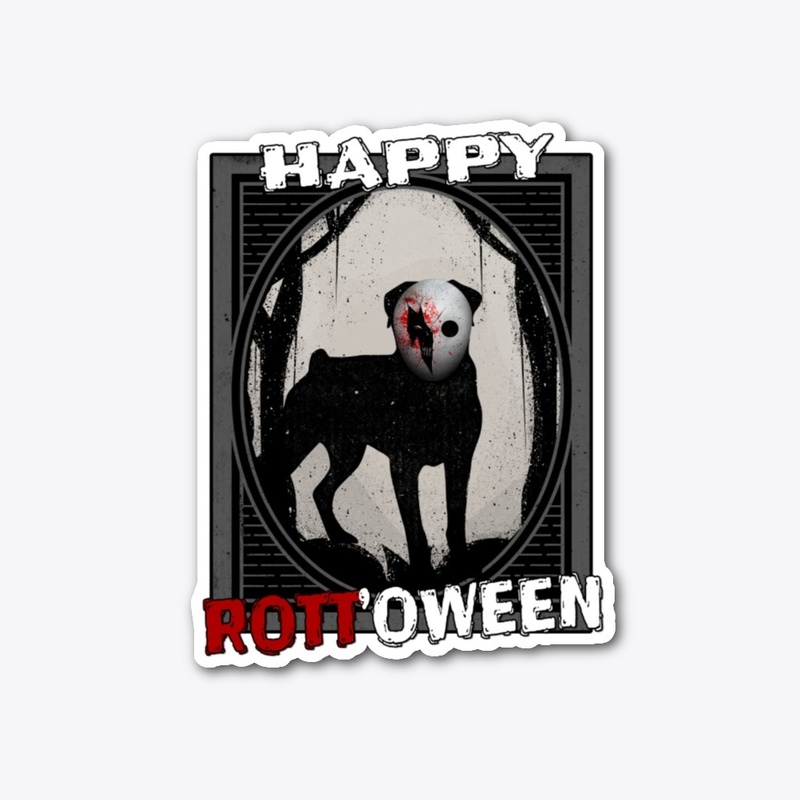 Happy Rott'oween - Rottweiler Halloween 