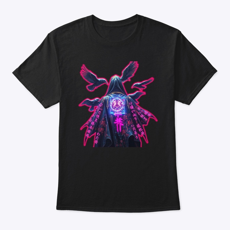 Cyberpunk Gothic Shinigami Tee