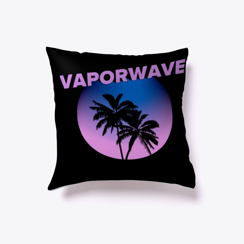 Vapor wave Palm trees
