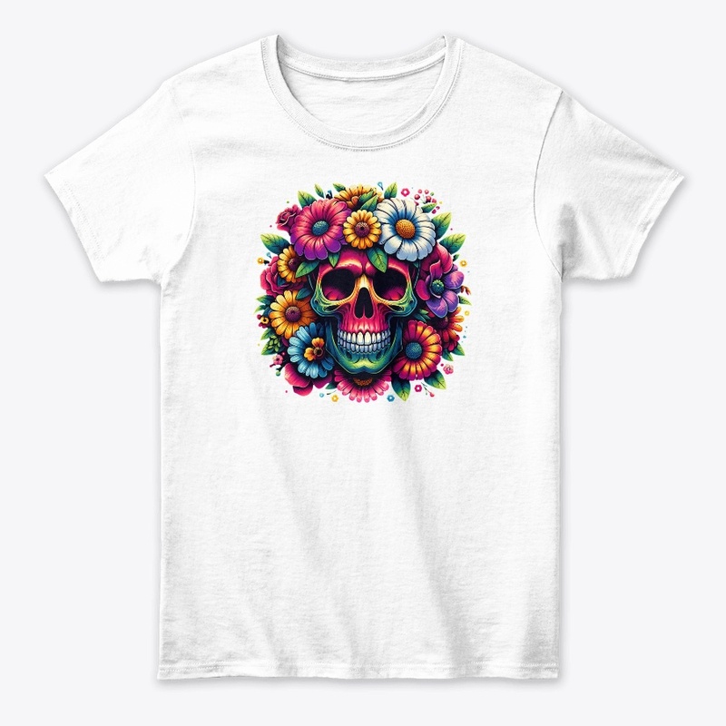 Floral Skull