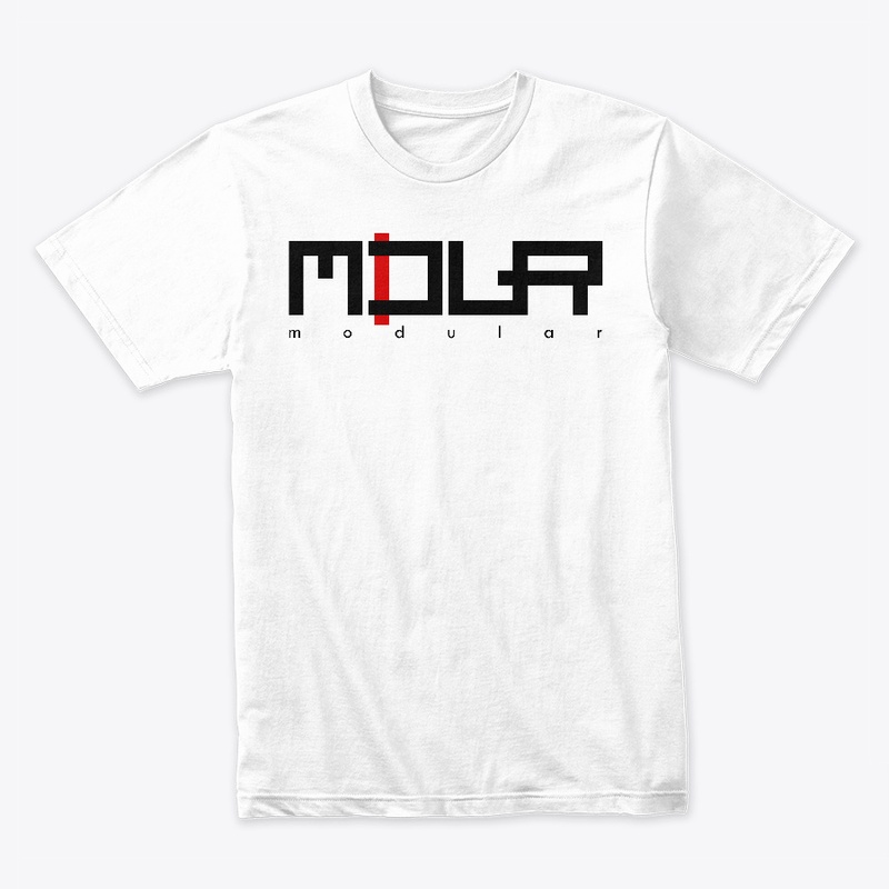 MDLR Logo Premium T-Shirt (White/Gray)