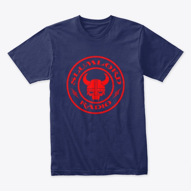 Slumlord Radio - Viking Logo RED