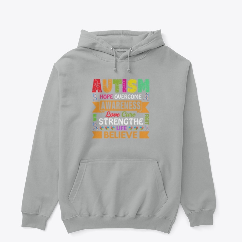 Autism Shirt - HOPE OVERCOME AWARENESS