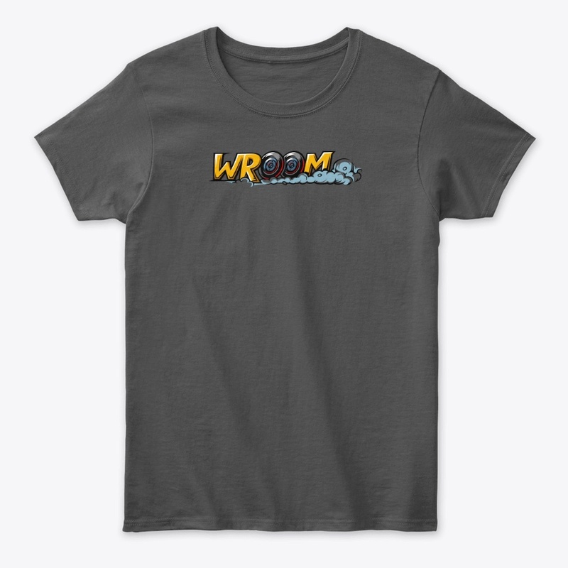 wroom typography graffiti t shirt  
