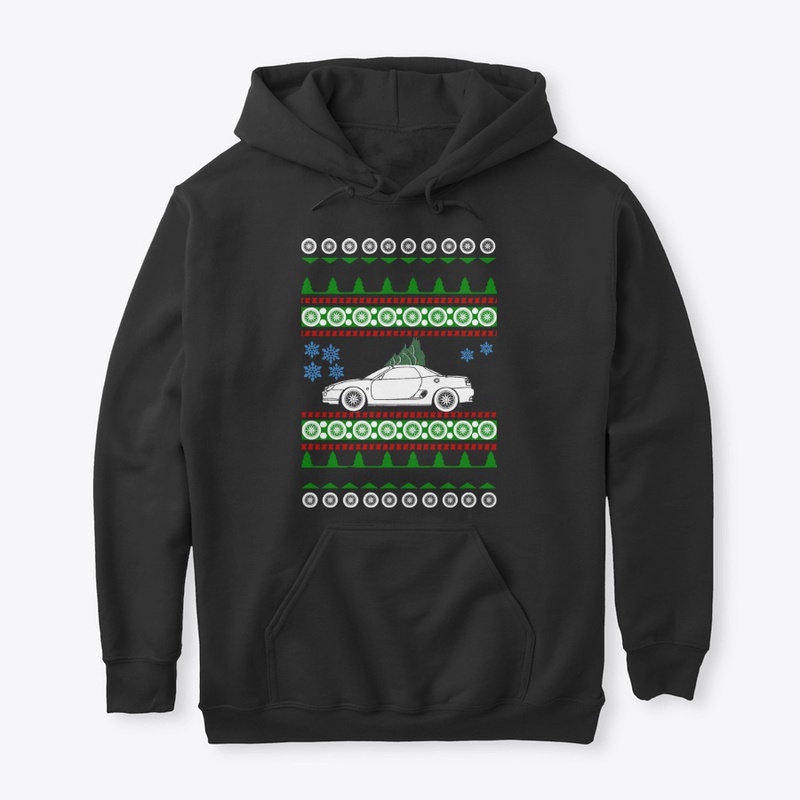 car like MG F Ugly Christmas Sweater