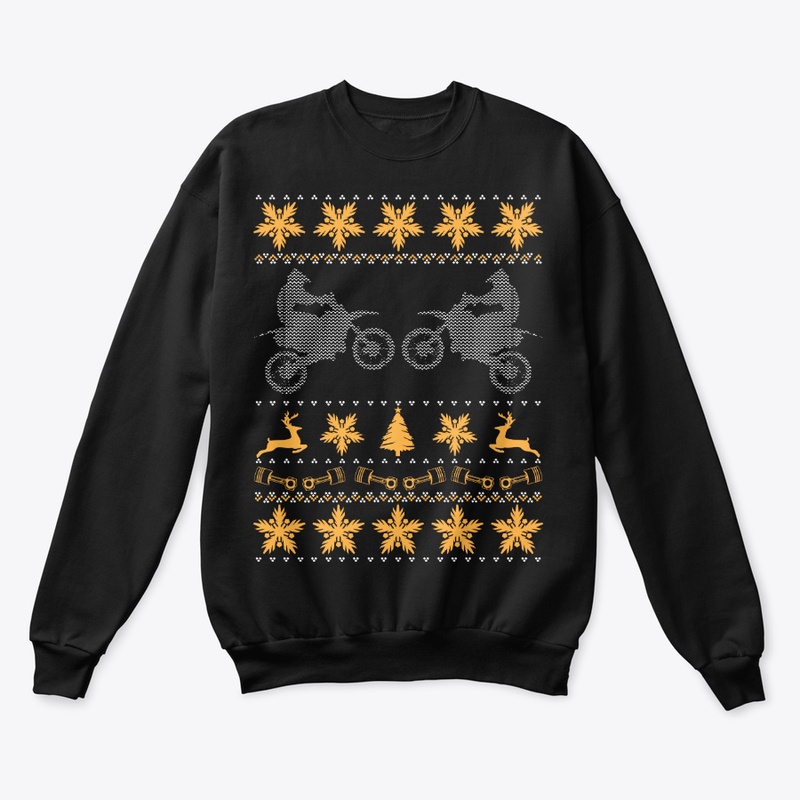 Motorcycle christmas shirt 