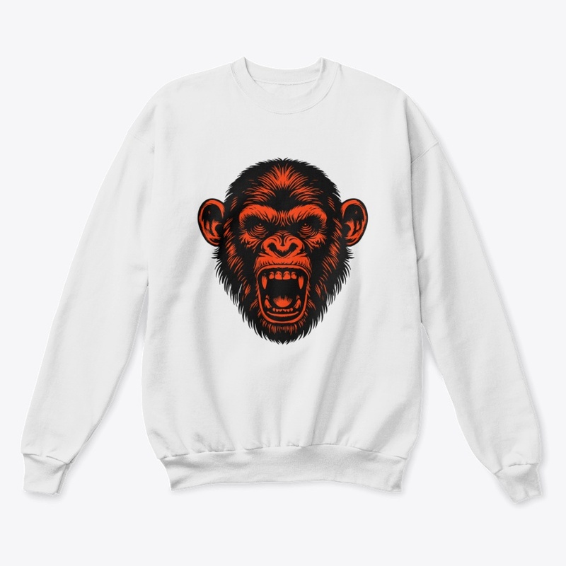 Bold Chimpanzee Graphic