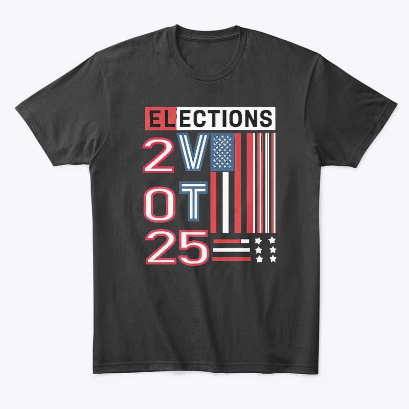 "Election" typography graphic design 