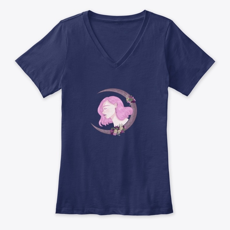 Pastel Goth Crescent Moon