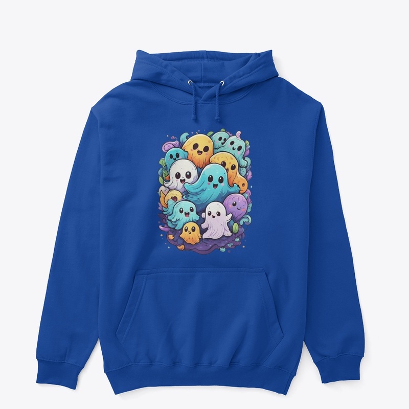 Playful Halloween ghost t- shirt