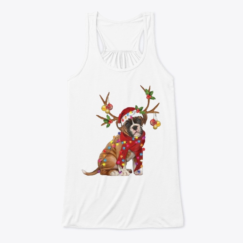 BOXER CHRISTMAS NEW T SHIRT